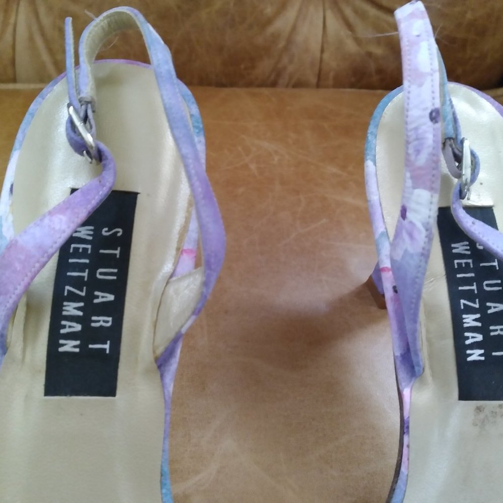 Stuart Weizman Floral Heels - image 7